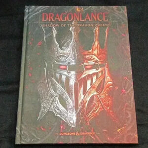 D&D Dragonlance Shadow of the Dragon Queen Alternative Art Hard Cover Book